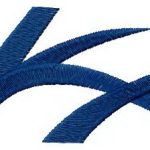 Ford Ka logo embroidery design