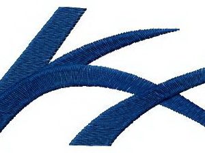 Ford Ka logo embroidery design