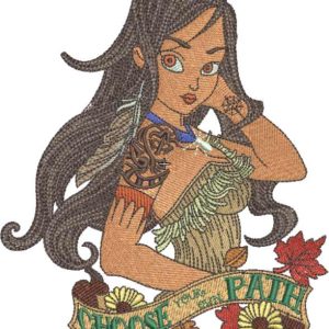 Forest fairy 2 embroidery design