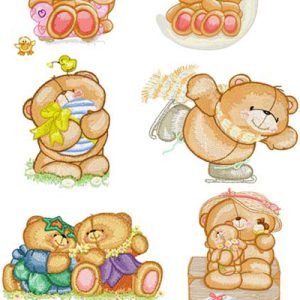 Forever Friends Pack embroidery design