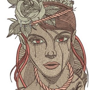 Forgive me embroidery design