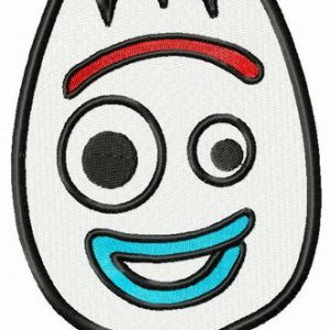 Hello Forky embroidery design