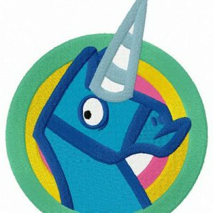 Fortnite pinata embroidery design