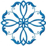 Small vignette 3 embroidery design