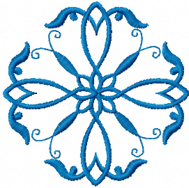 Small vignette 3 embroidery design