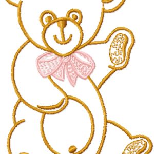 Teddy Bear embroidery design