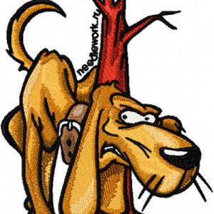 Funny Dog 1  embroidery design