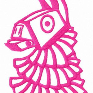 Funny pinata embroidery design