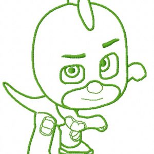 Gekko 3 embroidery design