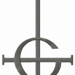 Ghost BC Grucifix Symbol Band embroidery design