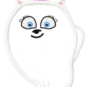 Gidget applique embroidery design