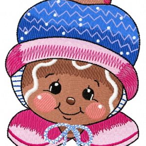 Gingers warm the heart 2 embroidery design