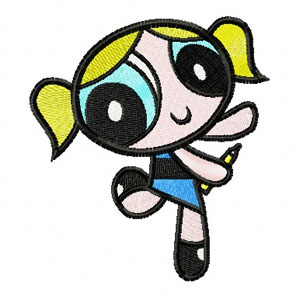 Bubbles 1 embroidery design