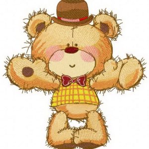 Give me a hug 4 embroidery design