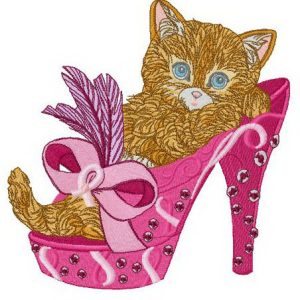 Glamorous rest embroidery design