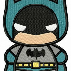 Gloomy Batman embroidery design
