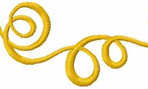 Gold decoration embroidery design