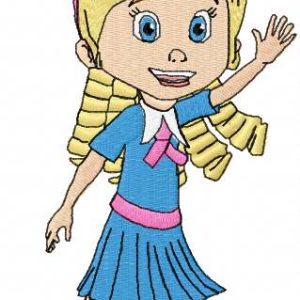Goldie embroidery design