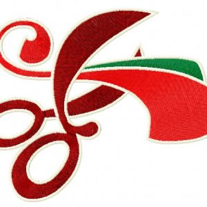 Grand opening embroidery design