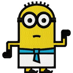 Greek Minion embroidery design