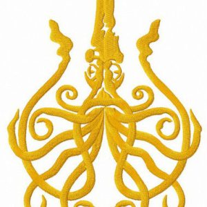 Greyjoy logo embroidery design