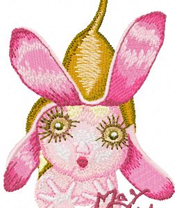 Gumnut Girl embroidery design