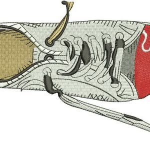 Gumshoes 4 embroidery design