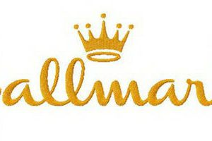 Hallmark logo embroidery design
