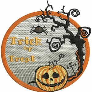 Halloween bookmark 4 embroidery design
