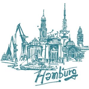 Hamburg 2 embroidery design