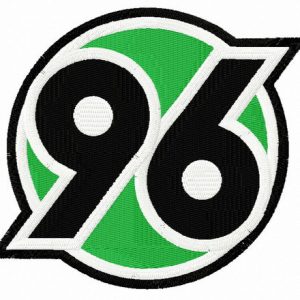 Hannover 96 logo embroidery design