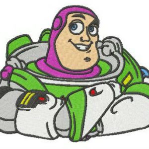 Happy Buzz embroidery design