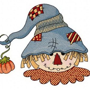 Happy fall 2 embroidery design