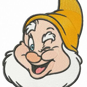 Happy embroidery design