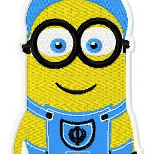 Happy Minion 2 embroidery design