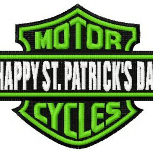 Happy St. Patrics Day 2 embroidery design