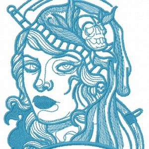 Harbinger of death 2 embroidery design