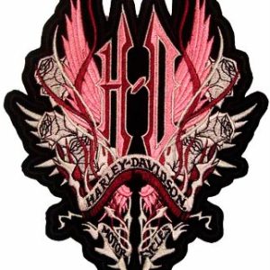 Harley Davidson Thorn embroidery design