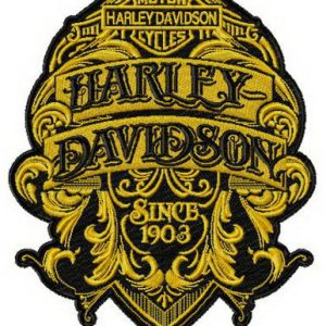 Harley-Davidson since 1903 embroidery design
