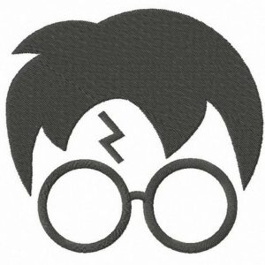 Harry Potter icon embroidery design