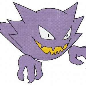 Haunter embroidery design