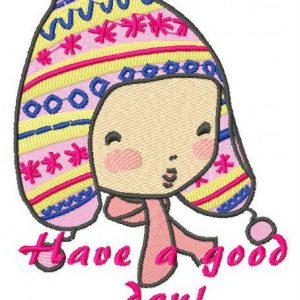 Have a good day 2 embroidery design