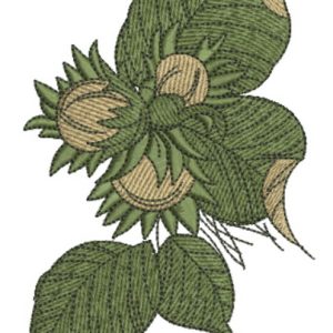 Hazelnut 3 embroidery design