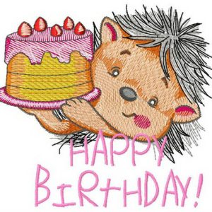 Party Hedgehogs Extravaganza embroidery design