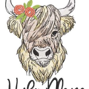 Heifer please embroidery design