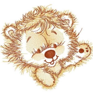Hello from Africa embroidery design