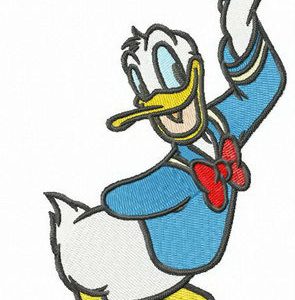 Hi Donald embroidery design