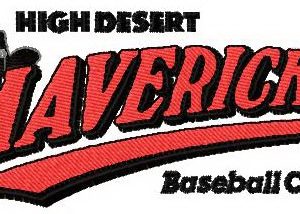 High Desert Mavericks logo embroidery design