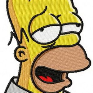 Homer 1 embroidery design