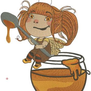 Honey fairy 2 embroidery design